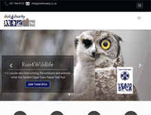 Tablet Screenshot of doit4charity.co.za